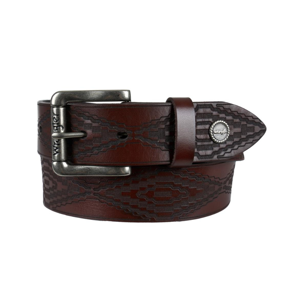 Wrangler Mens Memphis Lether Belt