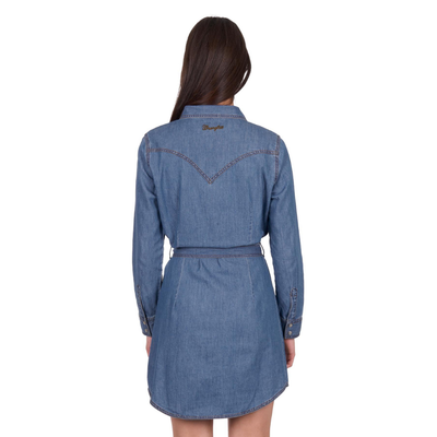 Wrangler Womens Wendy LS Denim Dress