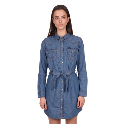 Wrangler Womens Wendy LS Denim Dress