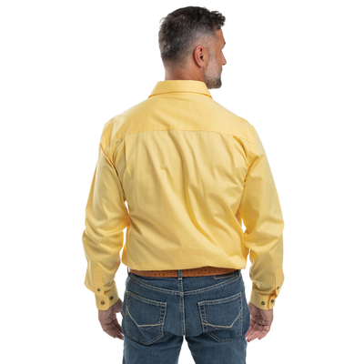 Just Country Mens Cameron 1/2 Button Workshirt
