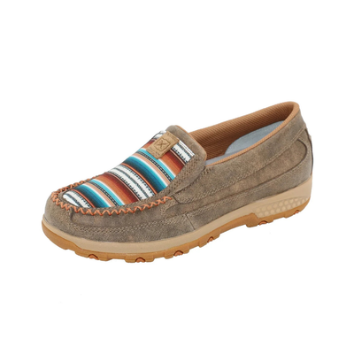 Twisted X Womens Woven Cellstretch Slip On Shoe