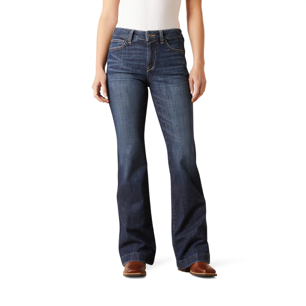 Ariat Womens High Rise Vivienne Slim Trouser Jeans