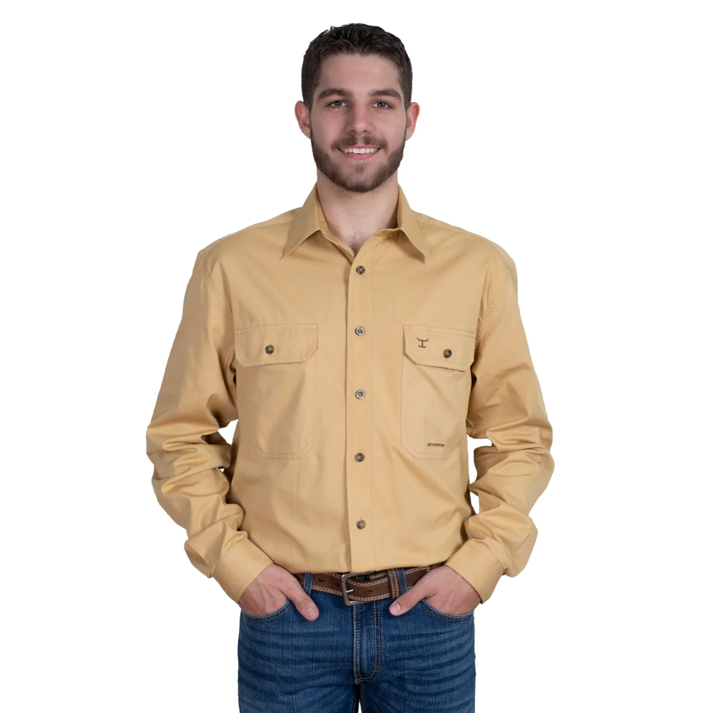 Just Country Mens Evan Full Button Workshirt
