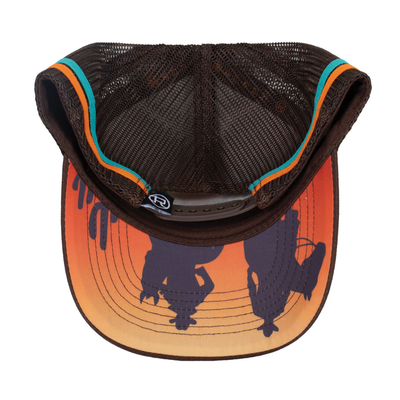 Roper Adult Cowfolk Sunset Trucker Cap