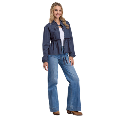 Roper Womens Five Star LS Denim Jacket