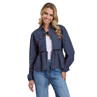Roper Womens Five Star LS Denim Jacket
