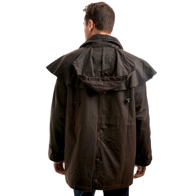 Thomas Cook Mens High Country Oilskin Short Coat