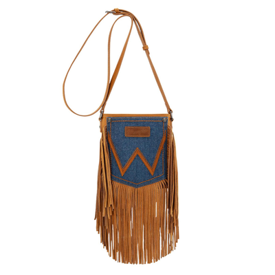 Wrangler Denim Pocket Fringe Bag