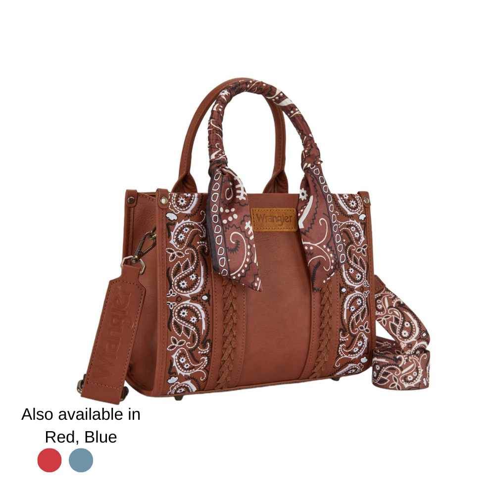 Wrangler Paisley Crossbody Bag