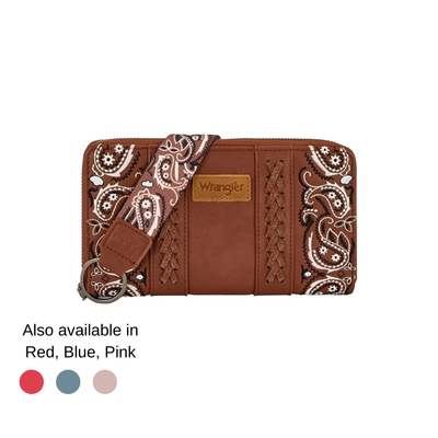 Wrangler Paisley Wallet