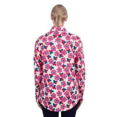Hard Slog Womens Lorri Half Button LS Shirt