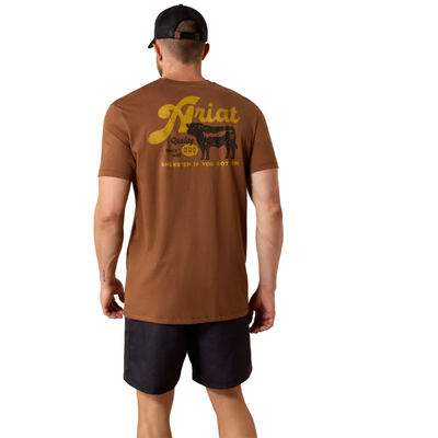Ariat Mens BBQ Smoke 'em SS Tee