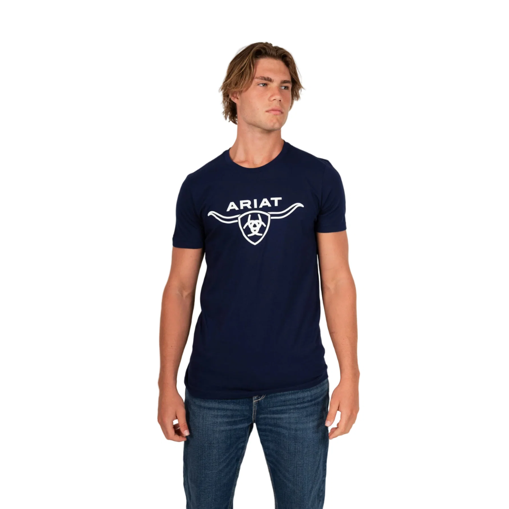 Ariat Mens Horns Shield SS Tee