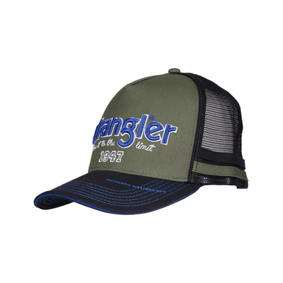 Wrangler Adult Dave Cypress/Black Trucker Cap