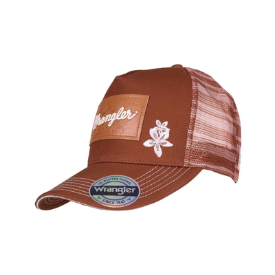 Wrangler Adult Jenna Copper Ponytail Trucker Cap