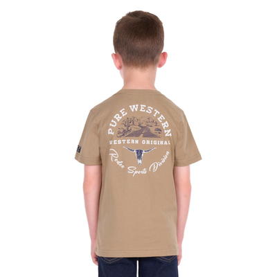 Pure Western Boys Craig SS Tee