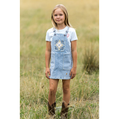 Pure Western Girls Freya Pinafore Dress