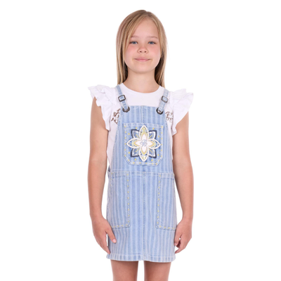 Pure Western Girls Freya Pinafore Dress