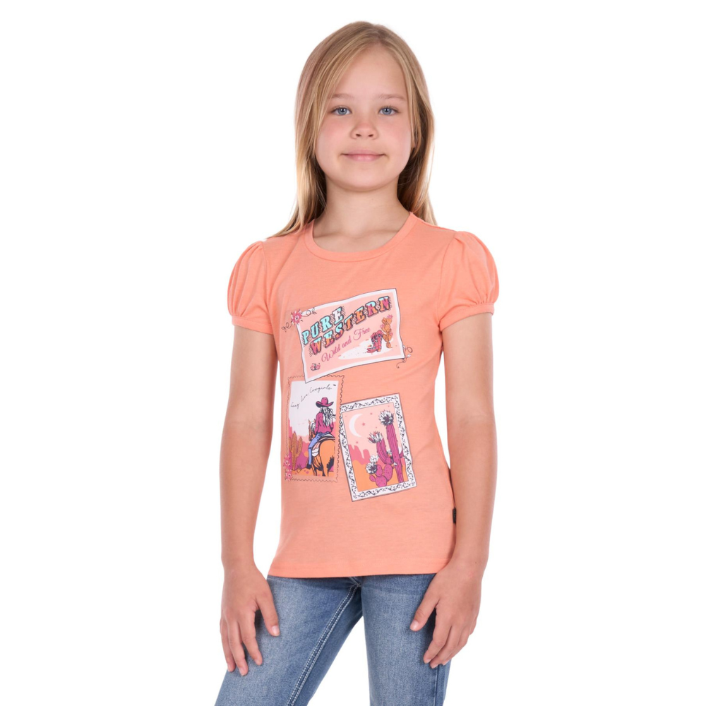Pure Western Girls Lulu SS Tee