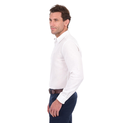 Thomas Cook Mens Linen Blend LS Shirt