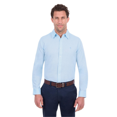 Thomas Cook Mens Linen Blend LS Shirt