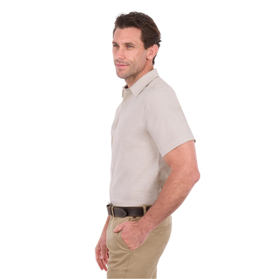 Thomas Cook Mens Linen Blend SS Shirt