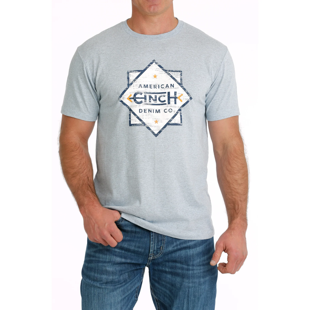 Cinch Mens American Denim Tee Shirt