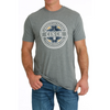 Cinch Mens American Denim Tee Shirt