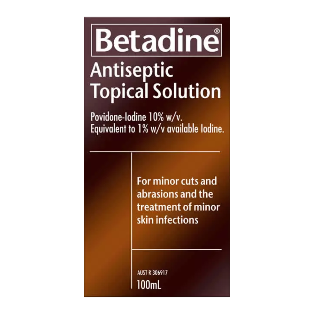 Betadine Antiseptic Solution 100ml