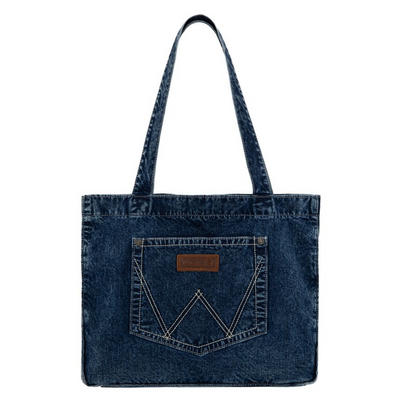 Wrangler Denim Pocket Tote Bag