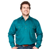 Just Country Mens Cameron 1/2 Button Workshirt