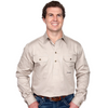 Just Country Mens Cameron 1/2 Button Workshirt