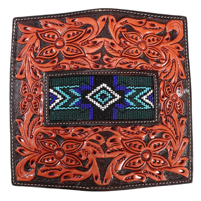 Fort Worth Tooled Aztec Rodeo Wallet