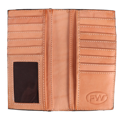 Fort Worth Tooled Aztec Rodeo Wallet