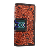 Fort Worth Tooled Aztec Rodeo Wallet