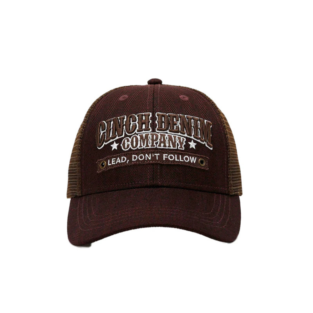 Cinch Adult Chocolate Truckers Cap