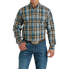 Cinch Mens Multi Check LS Shirt