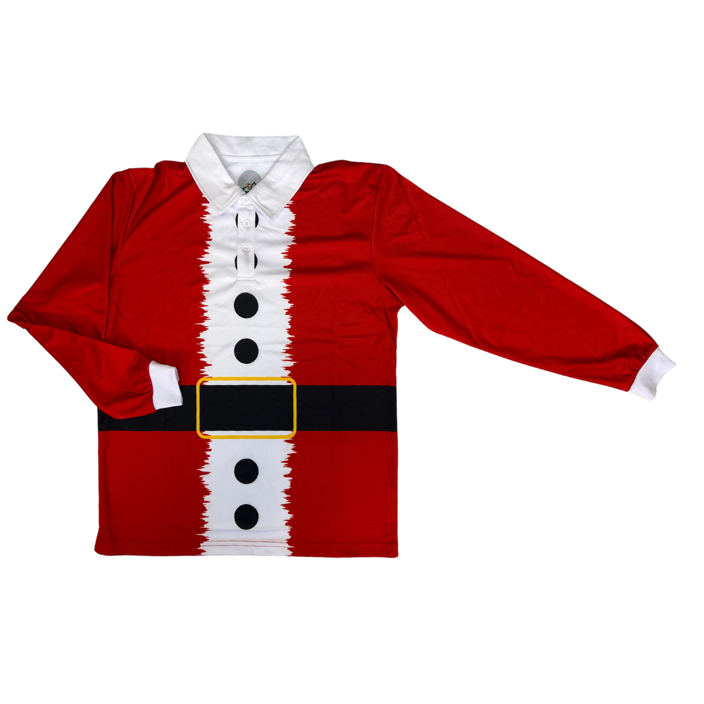 Adult Christmas Fishing Shirt Santa Suit