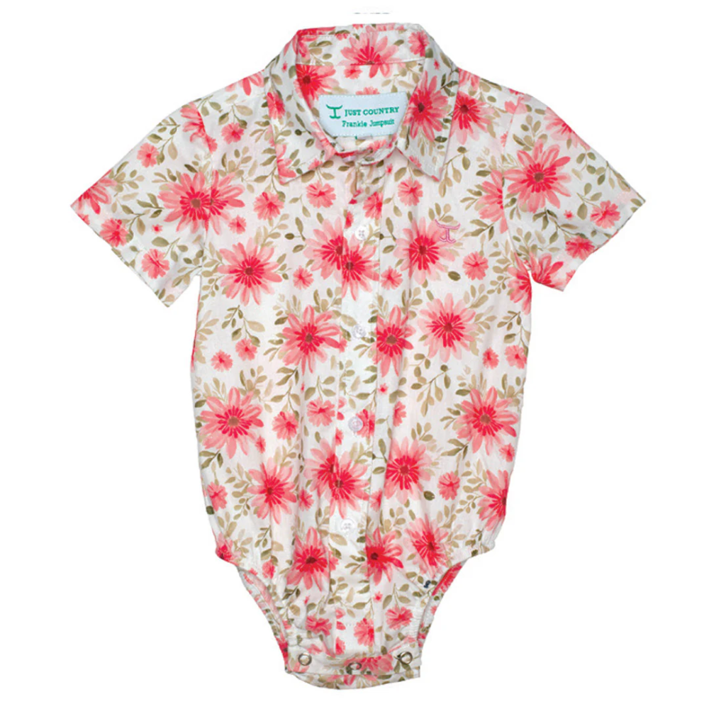 Just Country Infants Frankie SS Full Button Jumpsuit