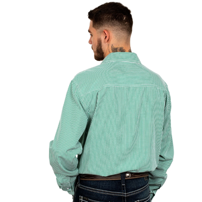 Just Country Mens Austin Check Full Button LS Shirt