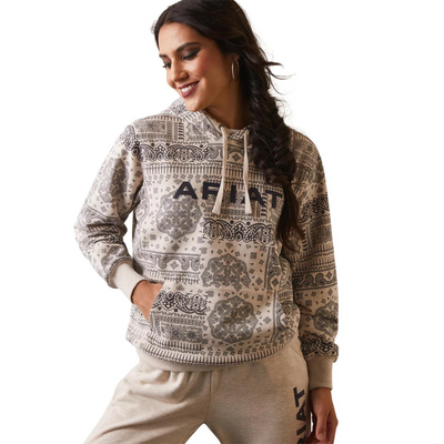 Ariat Womens REAL Paisley Print Hoodie