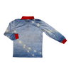 Boys/Girls Christmas Fishing Shirt Reindeer Lights