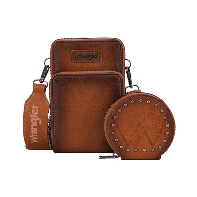 Wrangler Phone Wallet Bag and Coin Purse Set