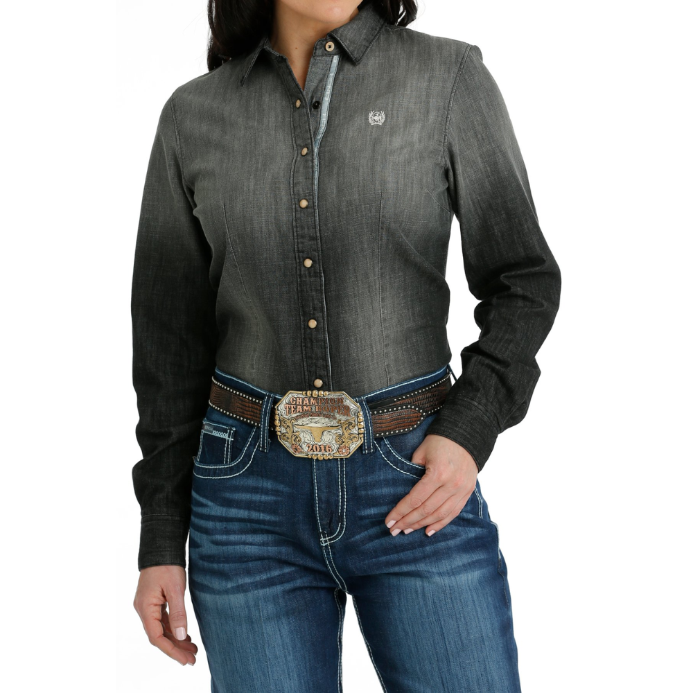 Cinch Womens Western Snap Front LS Shirt