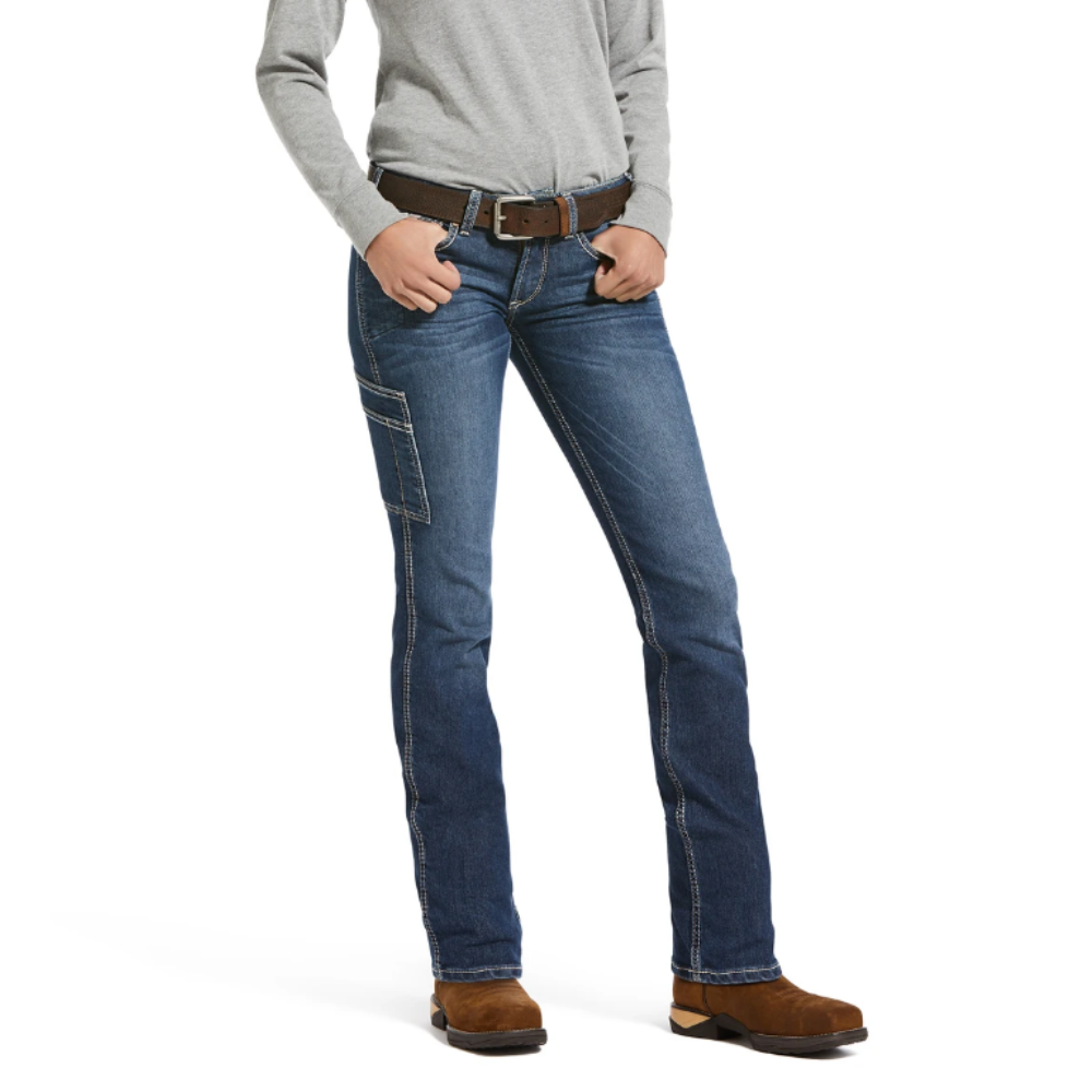 Ariat Womens REBAR Mid Rise Durastretch Jean 10032464