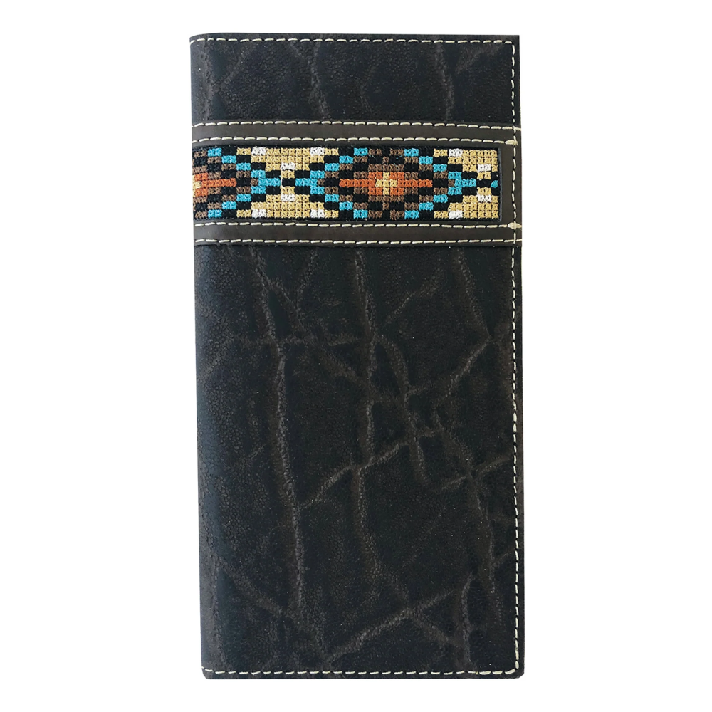 Roper Aztec Rodeo Leather Wallet - Clermont Agencies