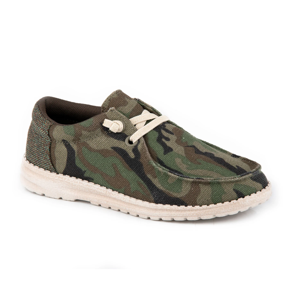 Roper Kids Hang Loose Camo Moc