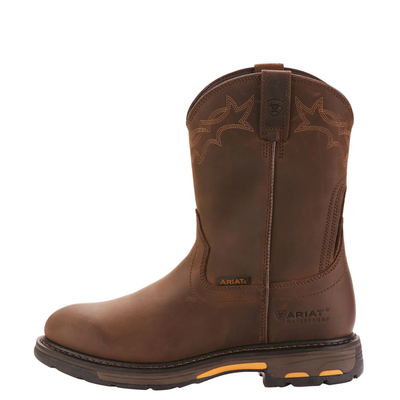 Ariat Mens Workhog H2O Oily Pull On Boot