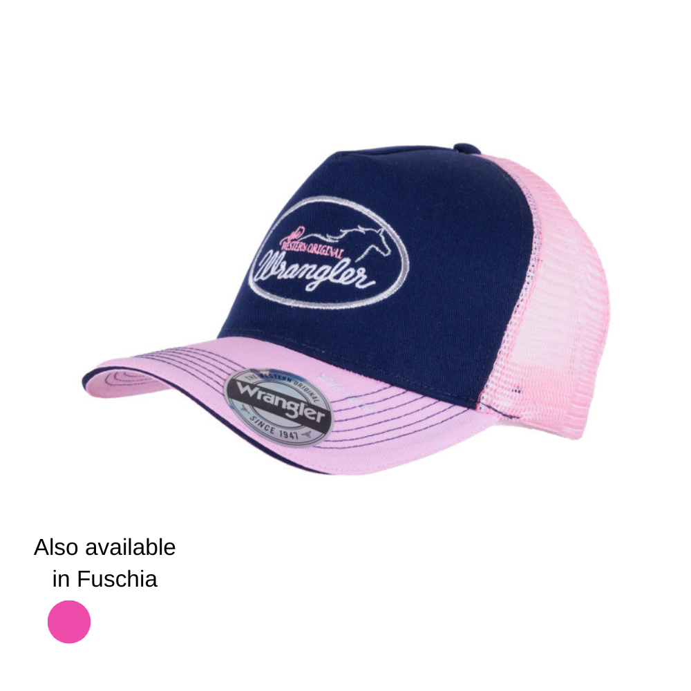 Wrangler Adult Caren Square Front Trucker Cap