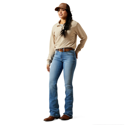 Ariat Womens High Rise Bootcut Camellia Jeans